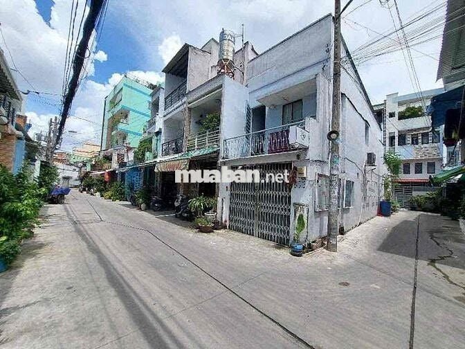 Nhà cấp 4 góc 3 mặt tiền hẻm (3,5m x18m) đường 100 Bình Thới q11
