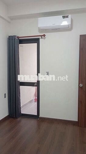 Cho thuê chung cư 2PN nội thất cơ bản & 2 máy lạnh, rèm