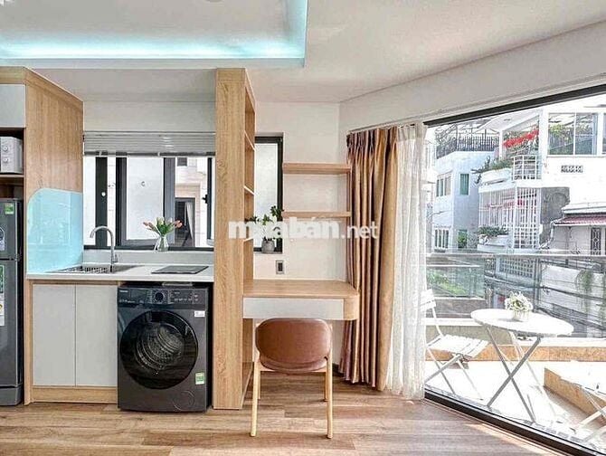 CĂN HỘ STUDIO BAN CÔNG ĐẸP GẦN VÒNG XOAY LĂNG CHA CẢ - BỜ KÈ HOÀNG SA