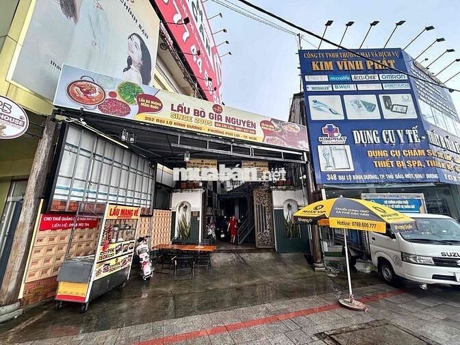 Sang hợp đồng cho thuê mặt bằng (5x20) số 352 Đại Lộ Bình Dương, Thủ D