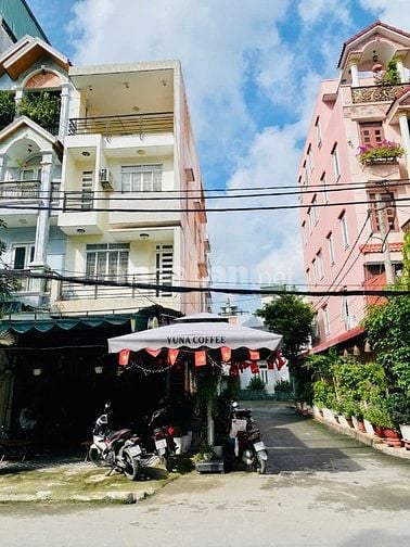 bán LÔ GÓC 2  MẶT TIỀN KINH DOANH, + 6 PHÒNG CHDV, DT 4,5m x 15m đs 59