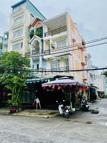 bán LÔ GÓC 2  MẶT TIỀN KINH DOANH, + 6 PHÒNG CHDV, DT 4,5m x 15m đs 59