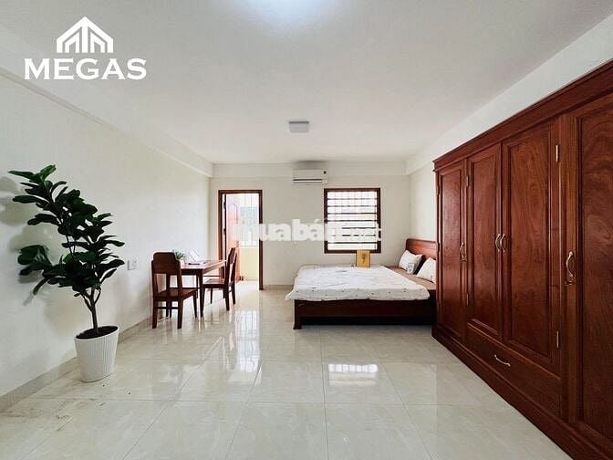 CHO THUÊ STUDIO BAN CÔNG, TÁCH BẾP FULL NỘI THẤT NGAY NGUYỄN KHANG