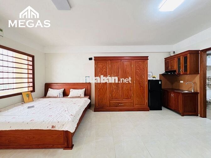 CHO THUÊ STUDIO BAN CÔNG, TÁCH BẾP FULL NỘI THẤT NGAY NGUYỄN KHANG