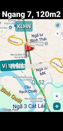 ĐẤT CỰC HOT MẶT TIỀN 7m ĐƯỜNG 12M - SONG HÀNH XLHN 120M2 CHỈ HƠN 10 TỶ