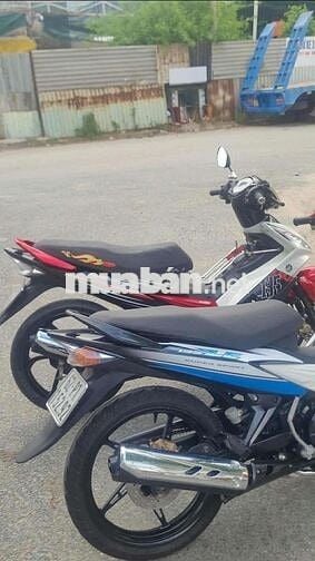 Xe máy Yamaha Exciter 2013 màu Trắng Xanh