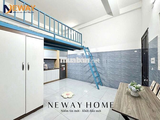 CĂN HỘ CÓ GÁC FULL NỘI THẤT - GẦN ĐH VĂN HIẾN - NGAY VƯỜN LÀI TÂN PHÚ