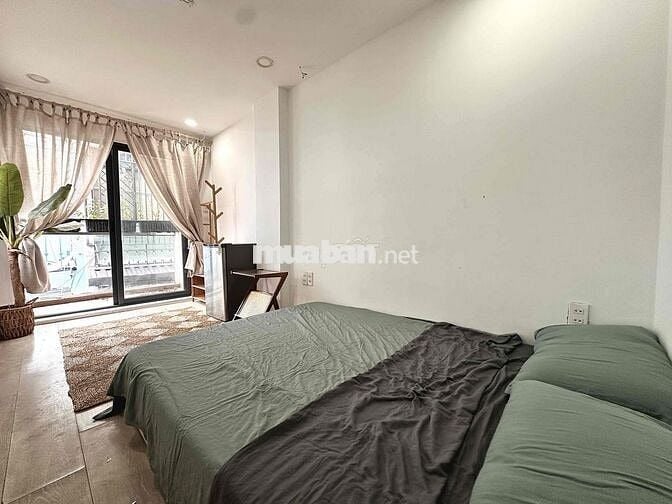 STUDIO BAN CÔNG ☀️ FULL NỘI THẤT + CHO NUÔI PET + GIỜ GIẤC TỰ DO