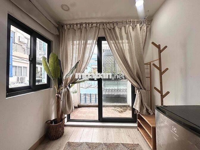 STUDIO BAN CÔNG ☀️ FULL NỘI THẤT + CHO NUÔI PET + GIỜ GIẤC TỰ DO