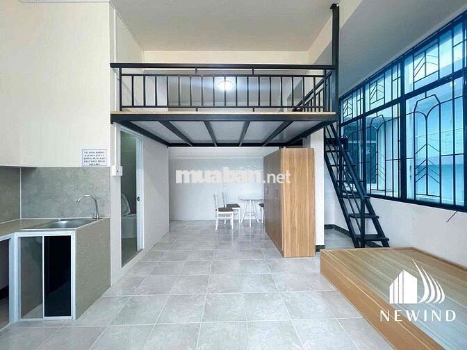 Căn hộ có gác có ban công ở nhiều người giá rẻ gần Quận 8