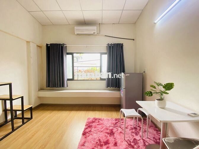 PHÒNG DUPLEX BANCON FULL NỘI THẤT NGAY HỌC VIỆN CÁN BỘ PHẠM VĂN ĐỒNG