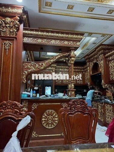 Biệt thự 2 mặt tiền 180m2 Lê Đức Thọ 5 tầng+hầm thang máy NT cao cấp