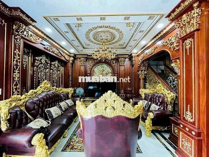 Biệt thự 2 mặt tiền 180m2 Lê Đức Thọ 5 tầng+hầm thang máy NT cao cấp