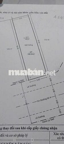 ĐẤT NỀN CHỢ BÌNH ĐIỀN, VỊ TRÍ ĐẸP, GẦN TRẠM THU PHÍ CHỢ, ĐƯỜNG LỚN