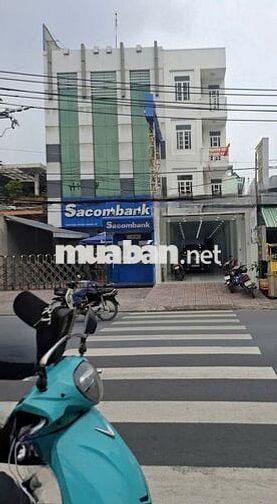 Cho thuê nhà mặt tiền nguyên căn QL50 Q8 180m2, 4 lầu, thang máy, PCCC