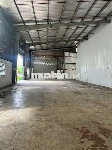 CHO THUÊ KHO XƯỞNG 1000m² KCN ĐỨC HÒA PCCC TỰ ĐỘNG, GIÁ TỐT 3.3 USD/m²