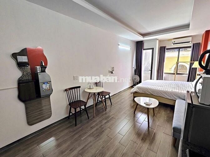 TRỐNG PHÒNG STUDIO 30M2 CÓ BAN CÔNG,CỬA SỔ, THOÁNG KHU BA ĐÌNH