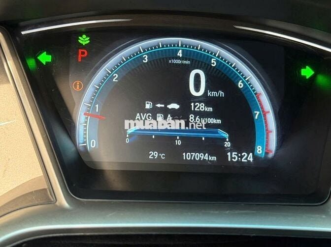 Honda Civic 2017 1.5L Vtec Turbo - 107094 km