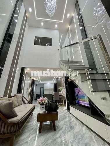 Nhà Mới 2 Tầng 36M2, 2 PN, Gần ST Emart 2