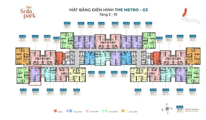 Chính chủ bán nhanh căn 1PN+1 tòa Sola Park G3