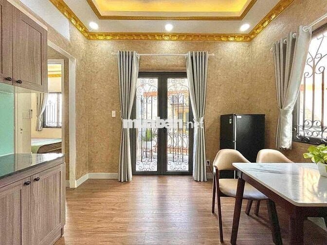 Cho thuê căn hộ 1Pn rộng hơn 42m2 - Balcony - chợ Tân Định - cầu Kiệu