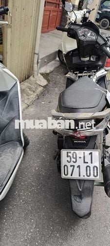 Xe máy Honda Air Blade FI màu đen 2010