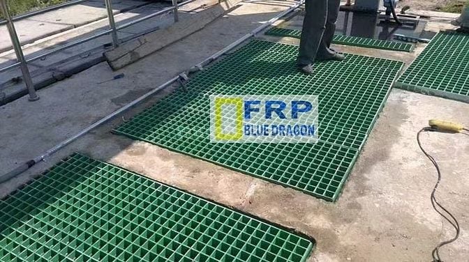 Tấm sàn nội thất sàn đi lại trong khu công nghiệp