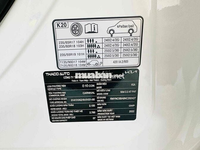 Carnival Signatuner 2.2 7S Full Dầu 2022