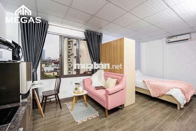 CĂN HỘ STUDIO CỬA SỔ BAN CÔNG FULL NỘI THẤT NGAY LOTTE MALL LIỄU GIAI