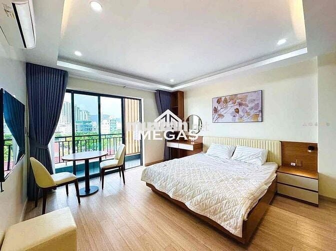 CHO THUÊ CĂN HỘ BAN CÔNG FULL NỘI THẤT NGAY TRẦN ĐÌNH XU MỚI GIÁ RẺ