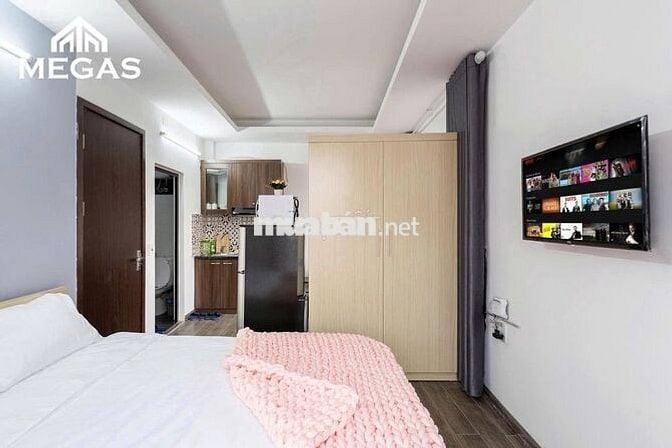 CĂN HỘ STUDIO CỬA SỔ BAN CÔNG FULL NỘI THẤT NGAY LOTTE MALL LIỄU GIAI