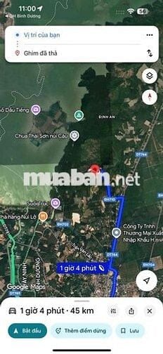 BÁN ĐẤT ĐỊNH THÀNH - DIỆN TÍCH LỚN - LÀM CAMPING KDL SINH THÁI