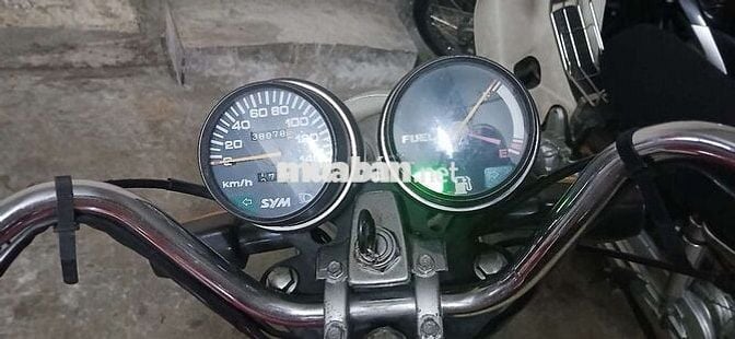 Xe mô tô SYM Wolf 125 năm 2010 màu đỏ rin 90%