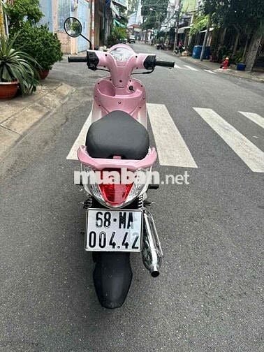 Xe số SYM Angela 2015 Trắng - Hồng Mới 95% (ít đi)