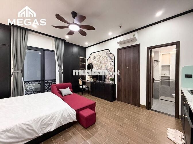 CHO THUÊ 1PN FULL NỘI THẤT THIẾT KẾ SANG TRỌNG NGAY NGOẠI GIAO ĐOÀN