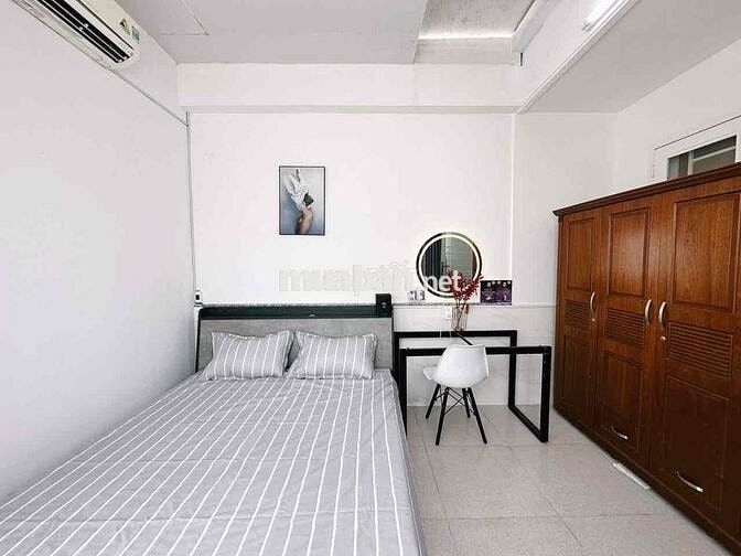 Tách bếp ban công full nội thất