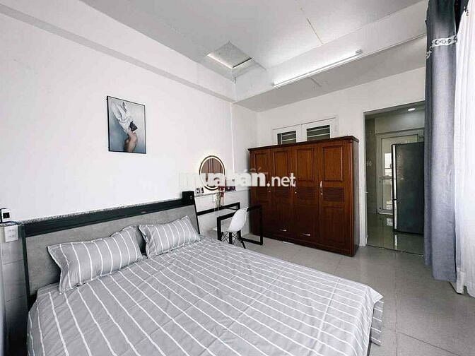 Tách bếp ban công full nội thất