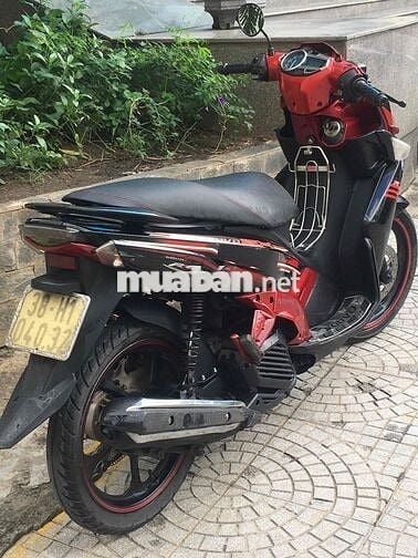 Nouvo 5 đỏ đen , xe như hình ảnh