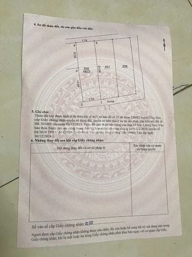 Đất thổ cư Tu Lễ, Kim Đường, 190m2, MT7.5m, nở hậu, 2 thoáng, 1.52 tỷ 