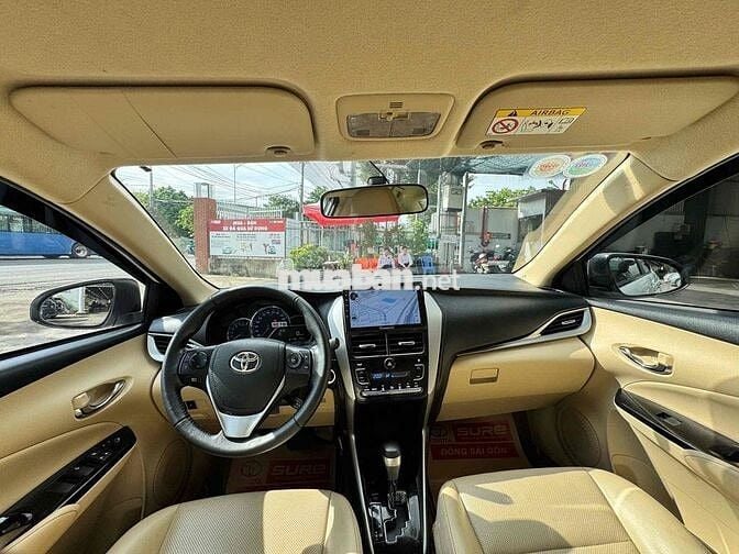 Toyota Vios G màu trắng 2020 xe gia đình zin chất