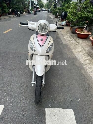 Xe số SYM Angela 2015 Trắng Hồng Mới 95% (ít dùng)