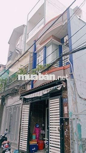 Mặt tiền hẻm kinh doanh 10m thông, Kênh Tân Hoá, 4x15m 1lâu