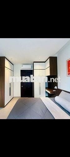 Nhà đẹp gần cầu Bến Phân, trệt, lầu, 2pn, Full nội thất, sân xe hơi