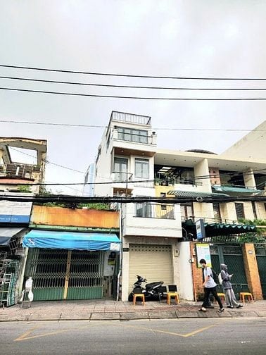 Bán nhà MT Lê Quang Định 1T4L gần Nơ Trang Long nở hậu đẹp