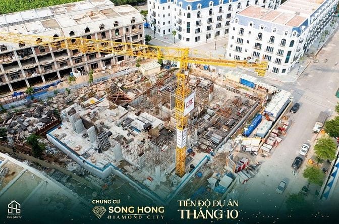 GIÁ 42TR M2 ĐỢT ĐẦU MỞ BÁN DỰ ÁN SỐNG HỒNG DIAMOND CITY