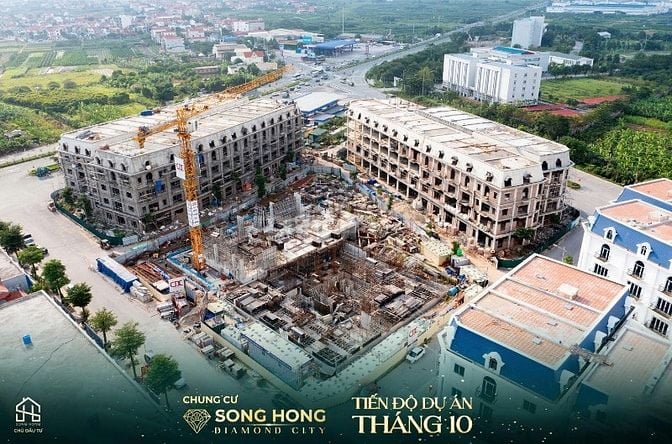 GIÁ 42TR M2 ĐỢT ĐẦU MỞ BÁN DỰ ÁN SỐNG HỒNG DIAMOND CITY