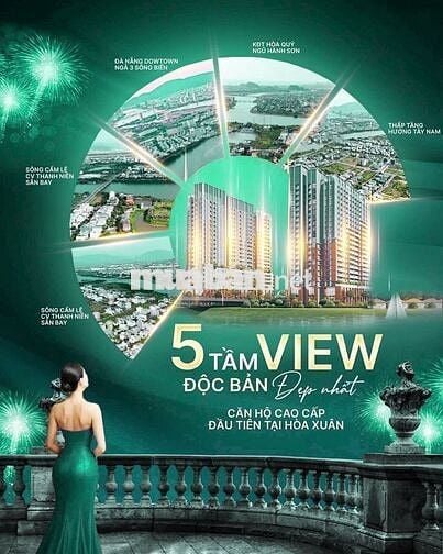 Bán căn Studio 31.6m² Spana Tower view sông Hàn, pháo hoa, giá 2.2 tỷ