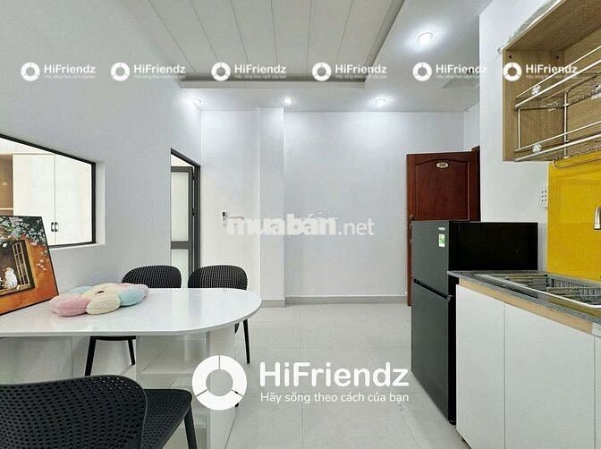 1PN tách bếp - Bancol siu mát,full nội thất,máy giặt riêg,ngay Đầm Sen