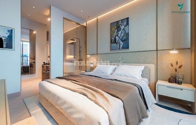 Xem pháo hoa Quốc tế tại căn hộ Vista Residence Đà Nẵng, 76m2,tầng cao
