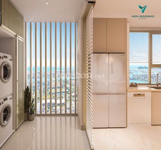 Xem pháo hoa Quốc tế tại căn hộ Vista Residence Đà Nẵng, 76m2,tầng cao